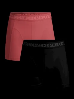 Heren 2-pack Boxershorts Effen