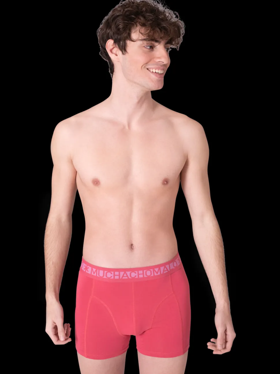 Heren 2-pack Boxershorts Effen