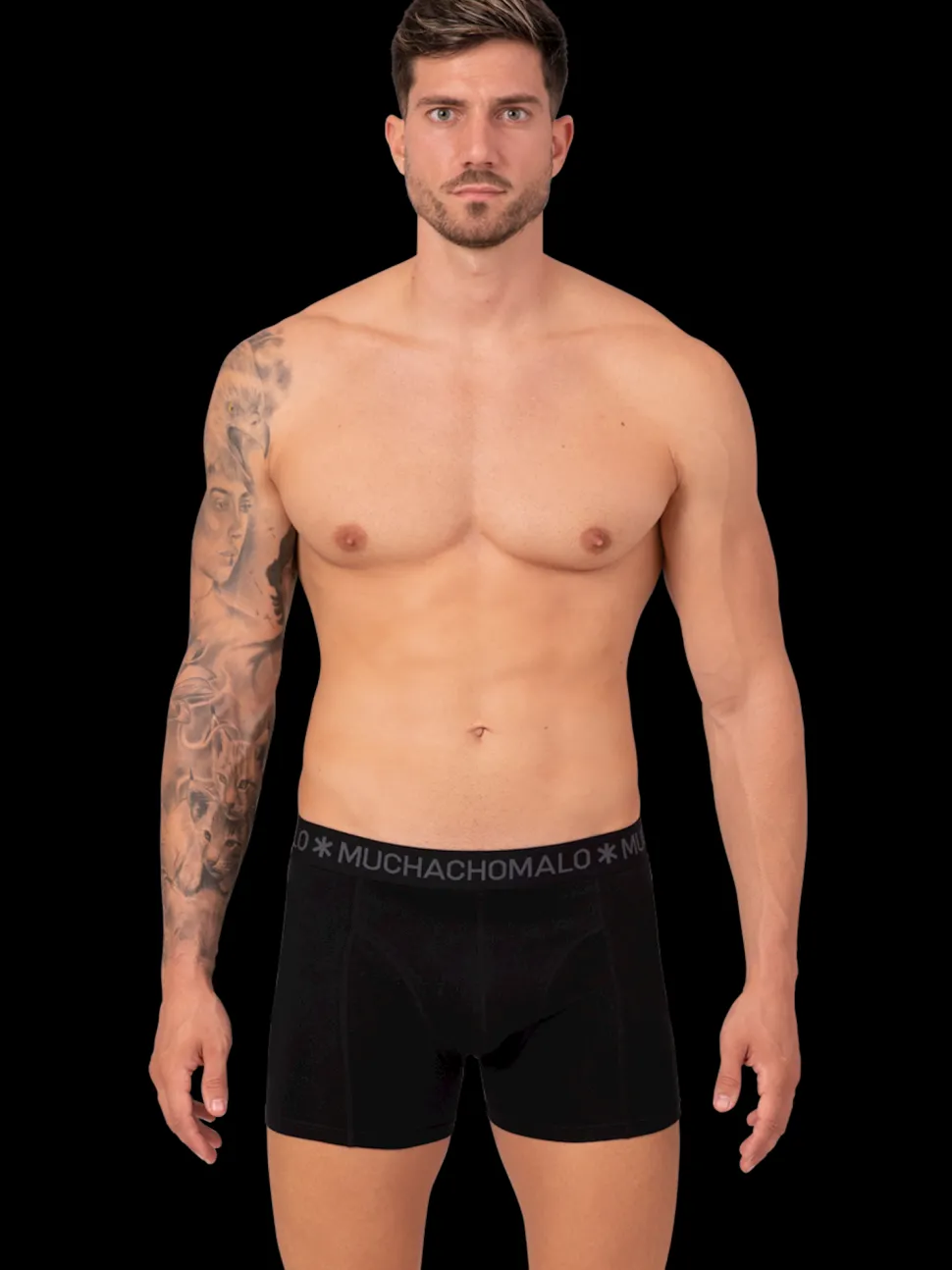 Heren 6-pack Boxershorts Effen