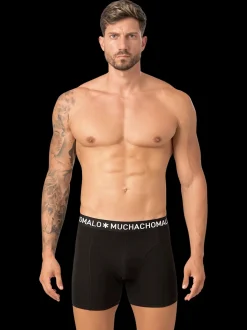 Heren 3-pack Boxershorts Effen