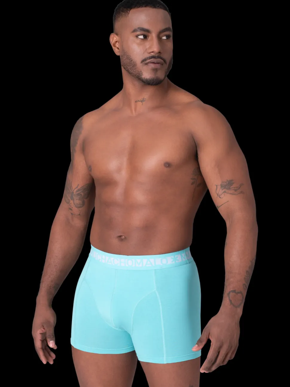 Heren 2-pack Boxershorts Effen