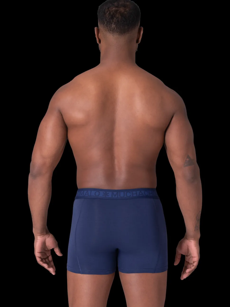 Heren 2-pack Boxershorts Effen