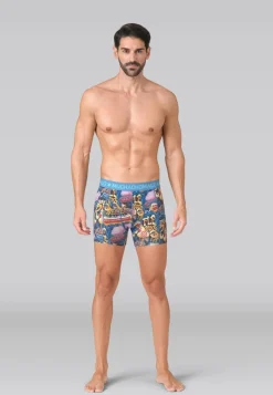 Heren 3-pack Boxershorts Funfair