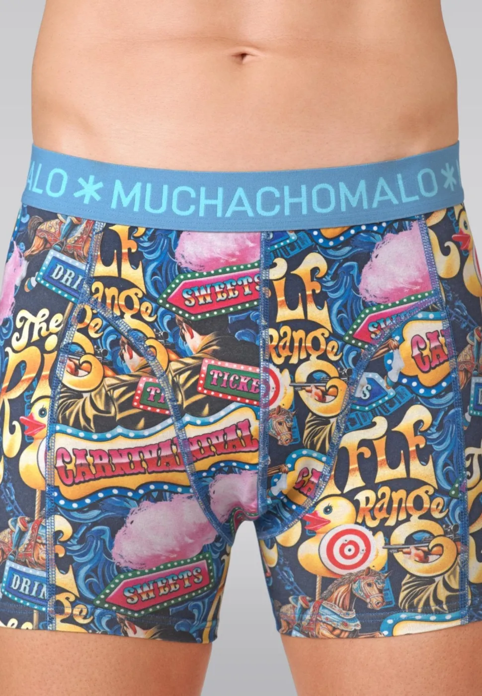 Heren 3-pack Boxershorts Funfair