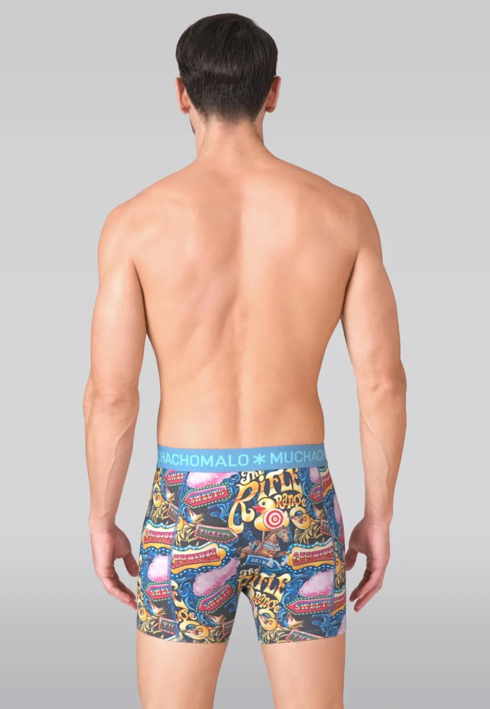 Heren 2-pack Boxershorts Funfair