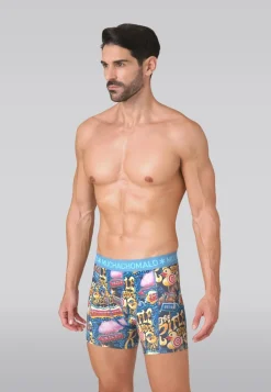 Heren 2-pack Boxershorts Funfair