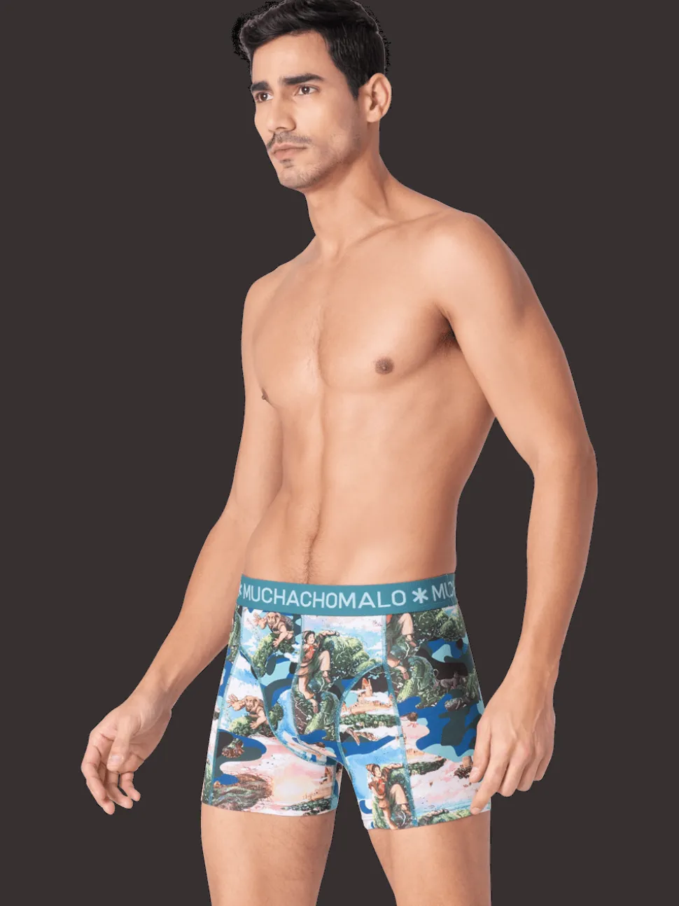 Heren 2-pack Boxershorts Jackbean Alicewonder