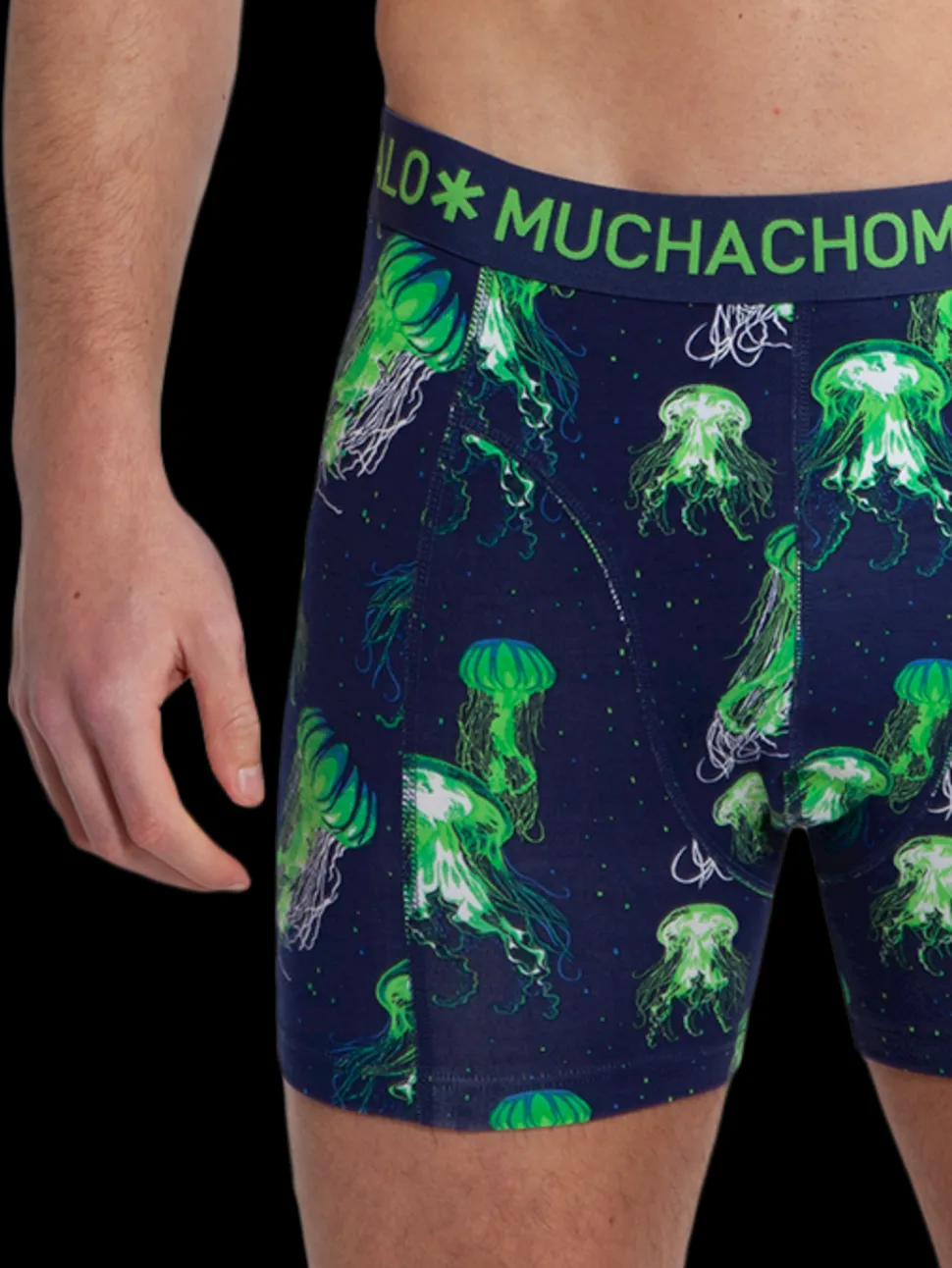 Heren 3-pack Boxershorts Jellyfish