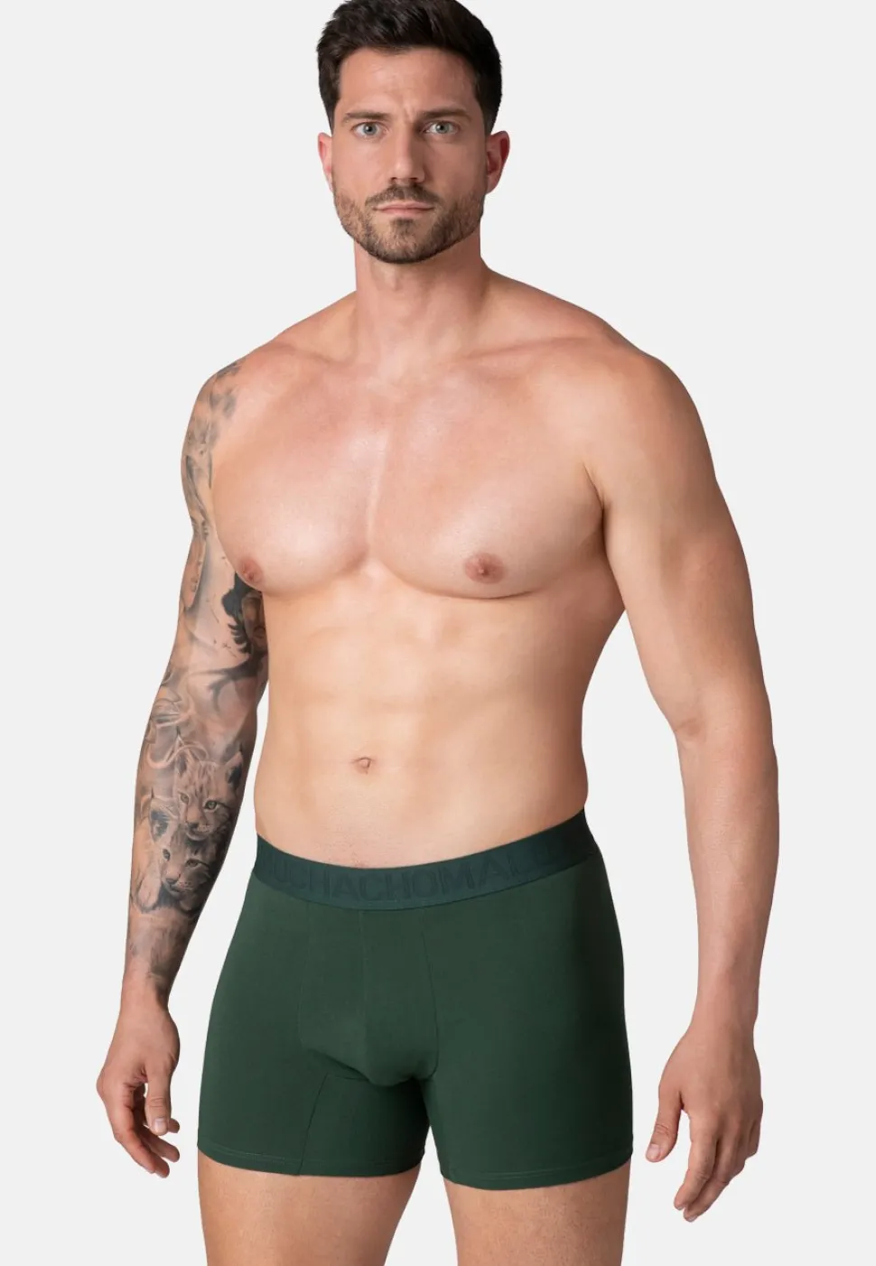 Heren 3-pack Boxershorts Licht Katoen