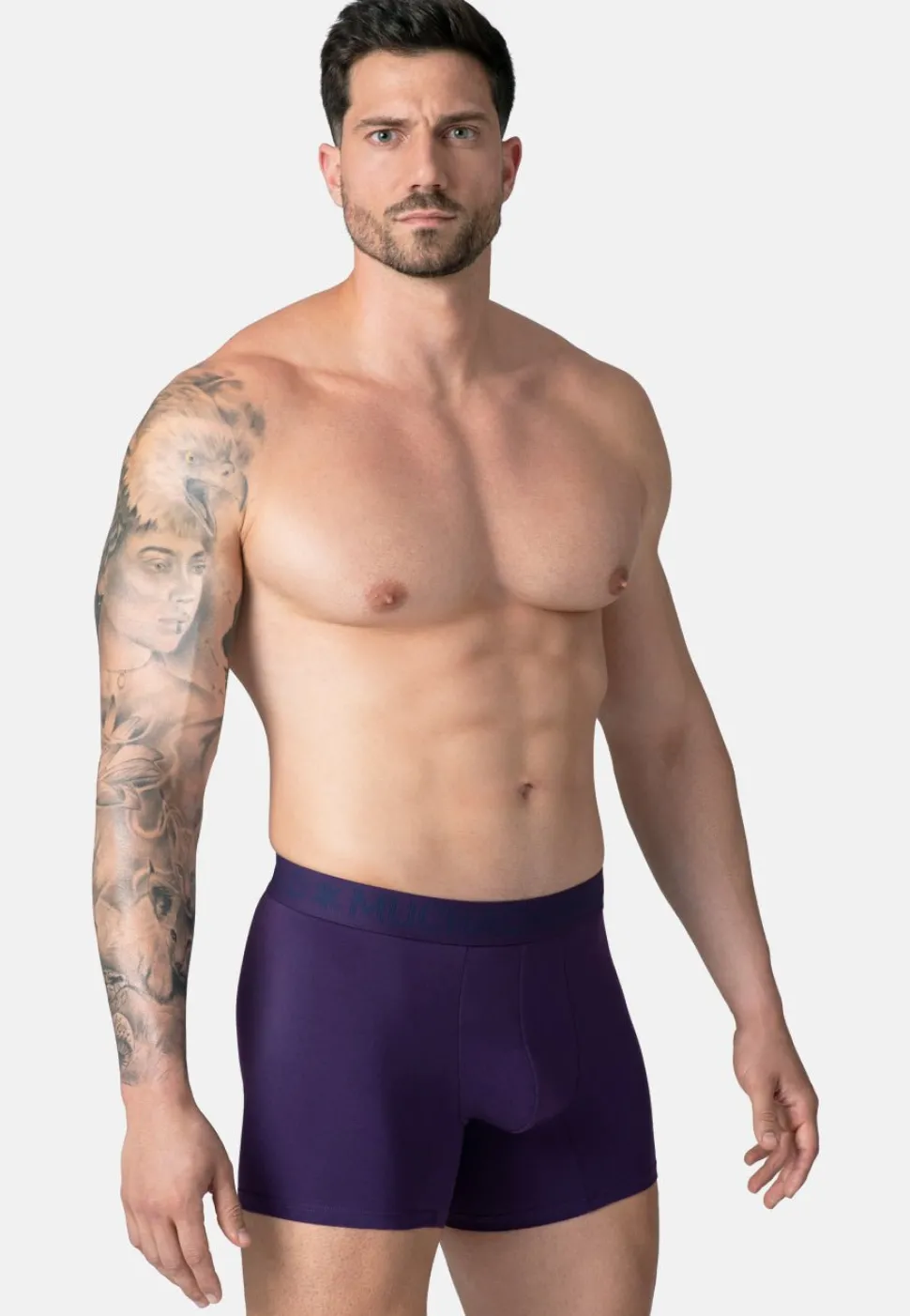 Heren 2-pack Boxershorts Licht Katoen