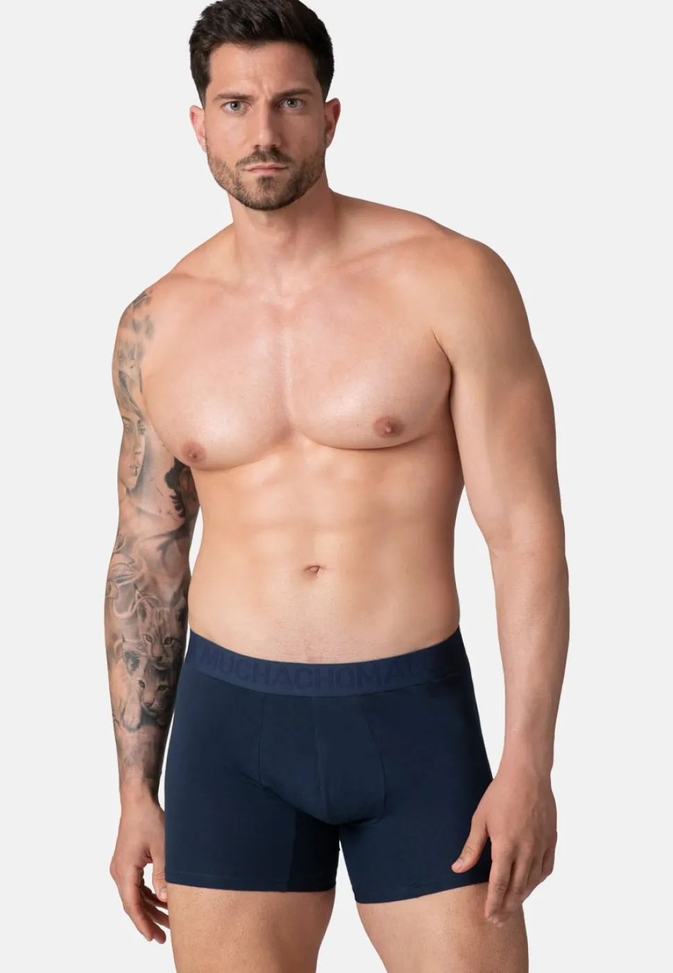 Heren 3-pack Boxershorts Licht Katoen