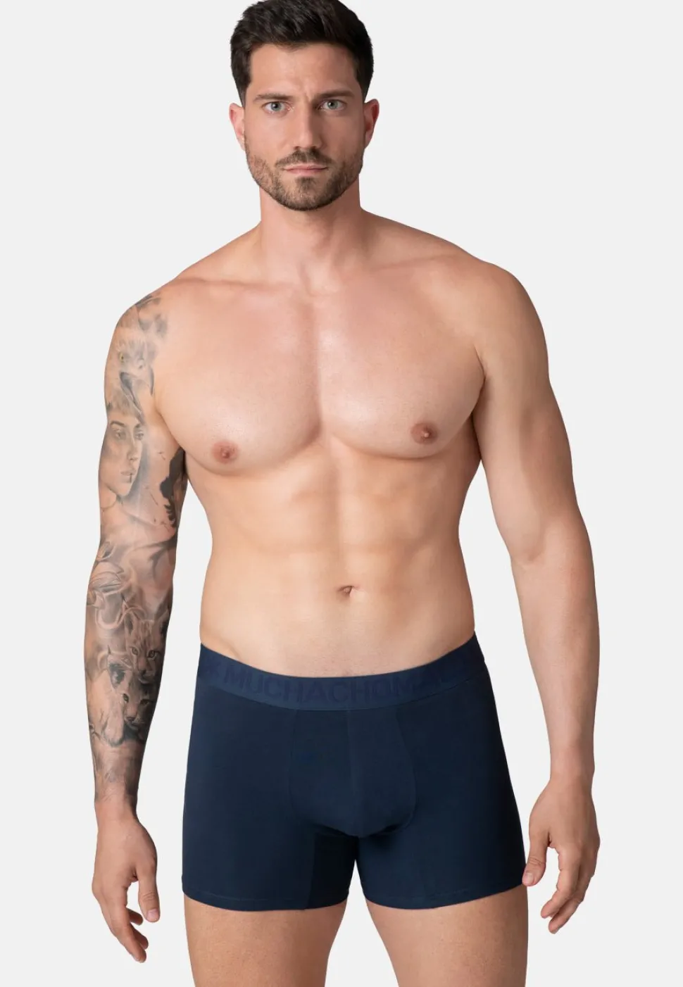 Heren 3-pack Boxershorts Licht Katoen