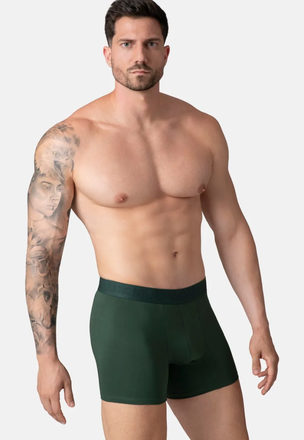 Heren 2-pack Boxershorts Licht Katoen
