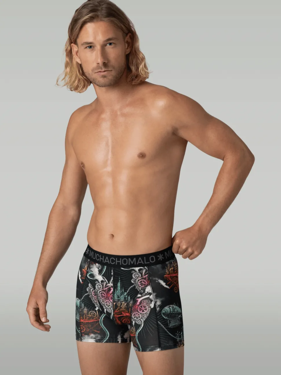 Heren 2-pack Boxershorts Modern Age