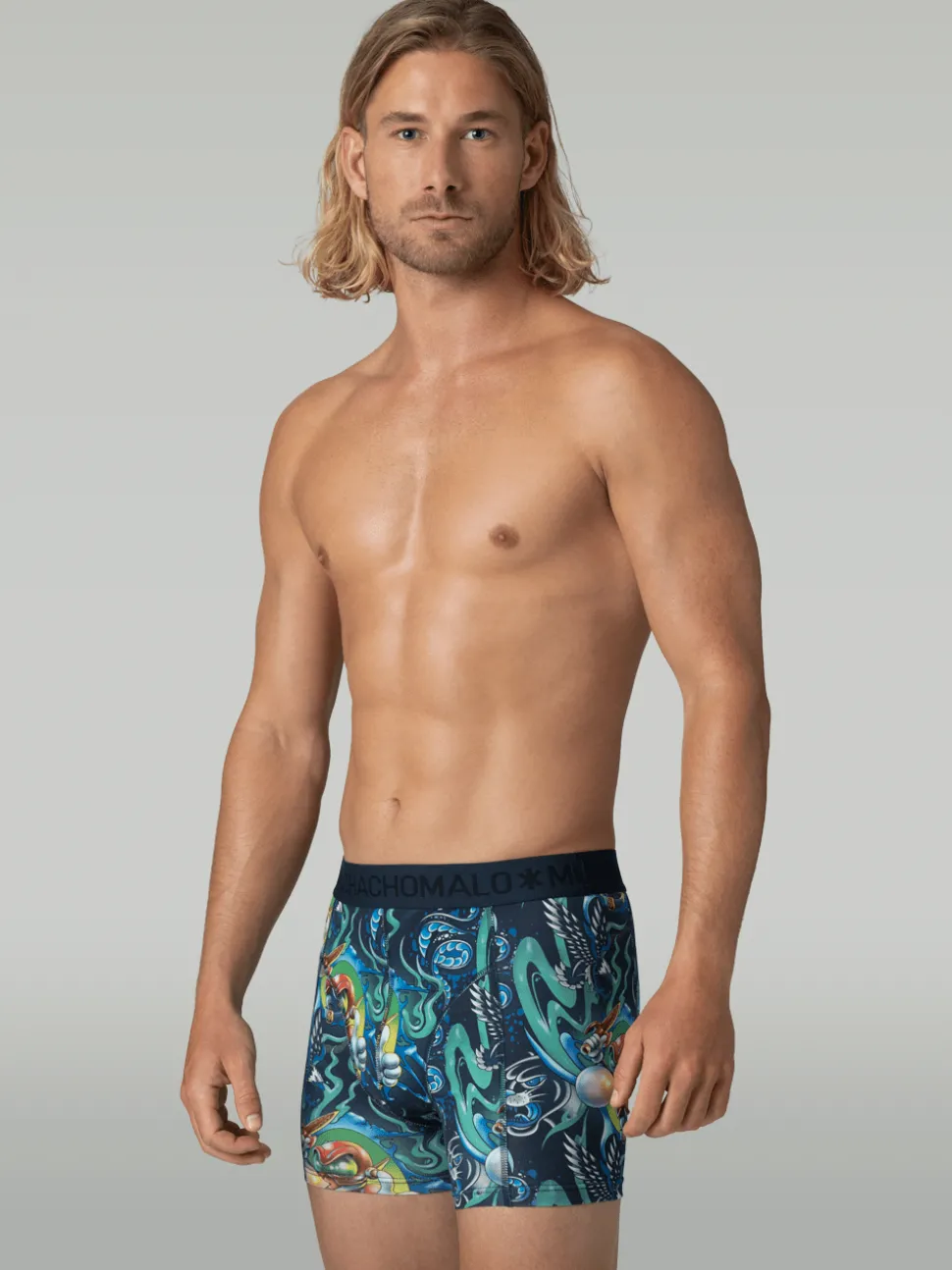 Heren 3-pack Boxershorts New School