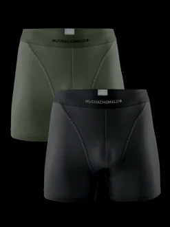Heren 2-pack Boxershorts Pima Katoen
