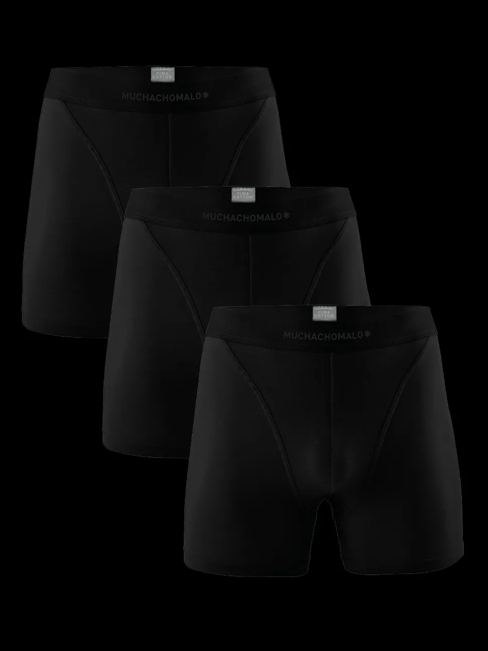 Heren 3-pack Boxershorts Pima Cotton