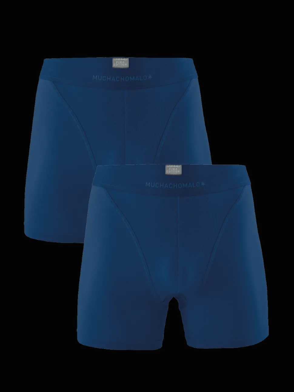 Heren 2-pack Boxershorts Pima Katoen