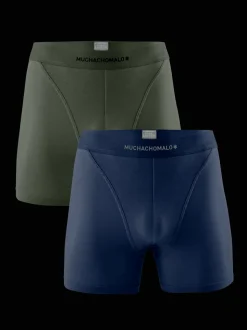 Heren 2-pack Boxershorts Pima Katoen