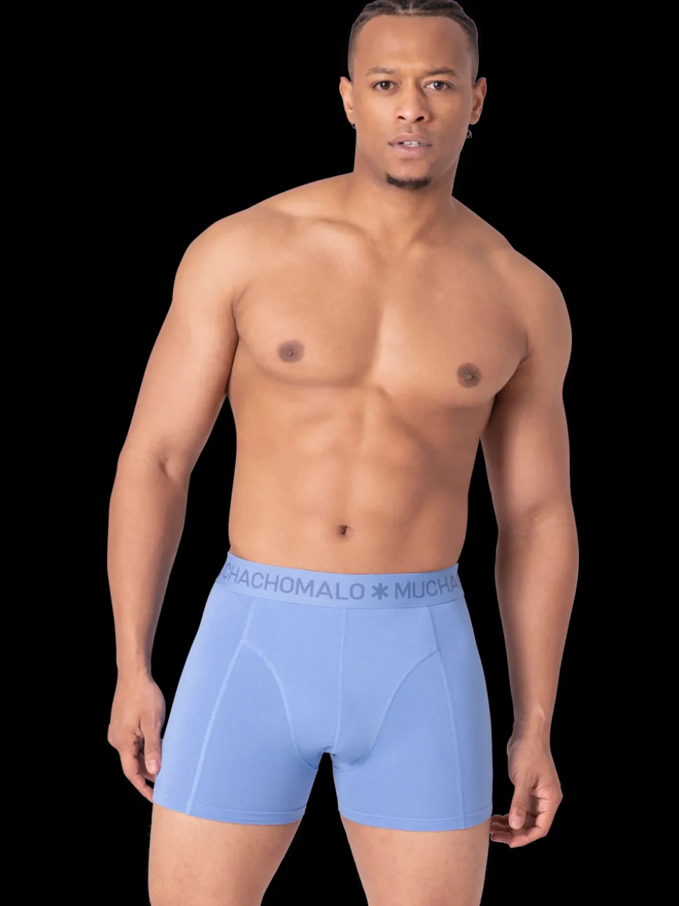 Heren 2+2-pack Boxershorts Print/Effen