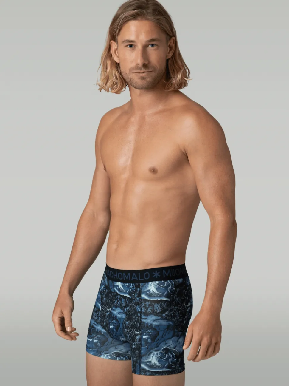 Heren 2-pack Boxershorts Prehistory