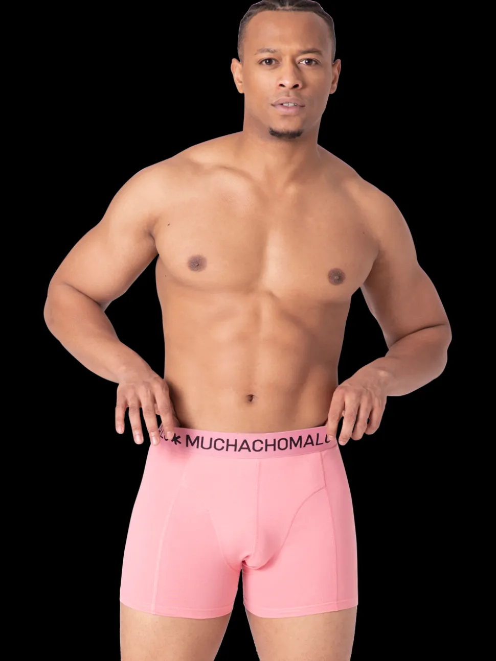 Heren 2+2-pack Boxershorts Print/Effen