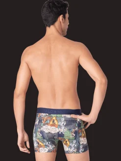 Heren 3-pack Boxershorts Pussboots Wizardoz