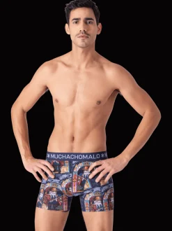 Heren 2-pack Boxershorts Pussboots Wizardoz