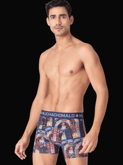 Heren 2-pack Boxershorts Pussboots Wizardoz