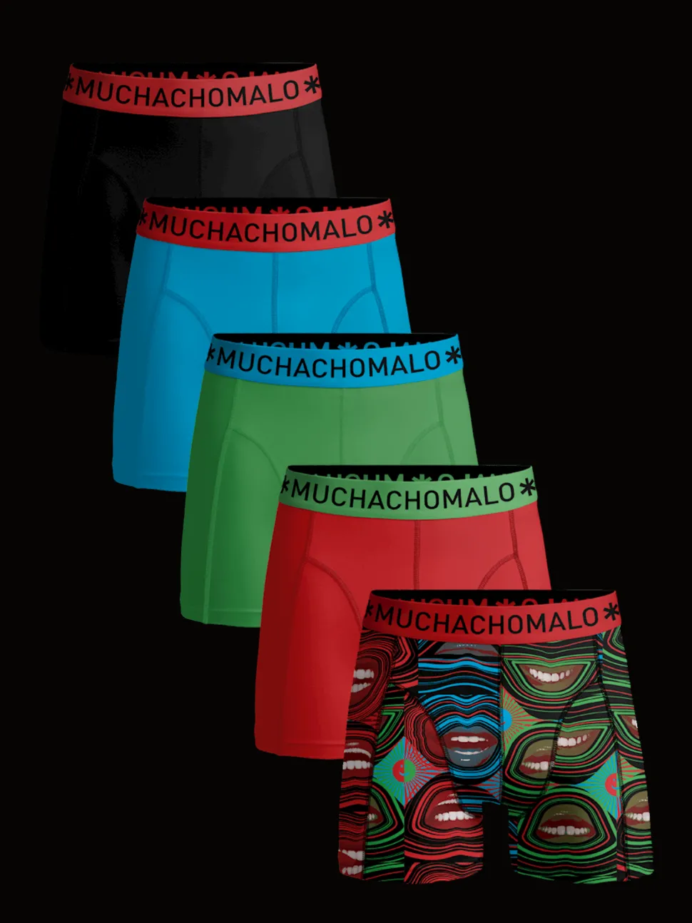 Heren 5-pack Boxershorts Smile
