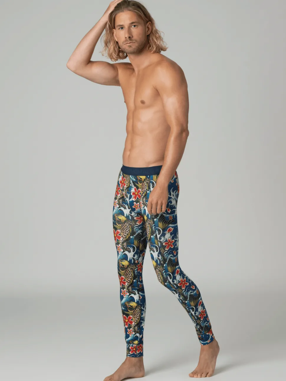 Heren 1-pack Long John Irezumi