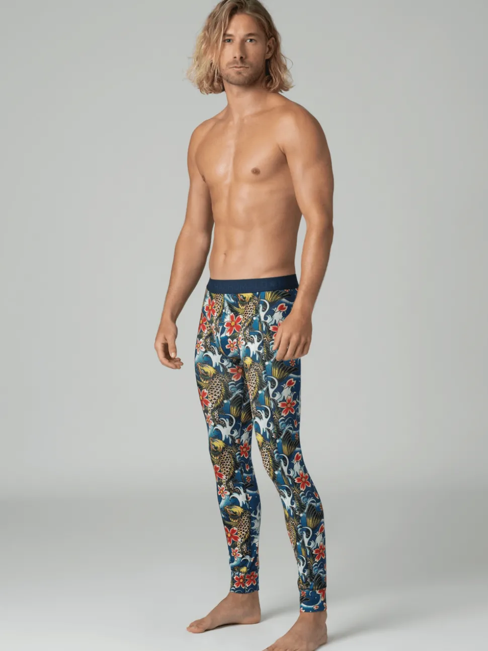 Heren 1-pack Long John Irezumi