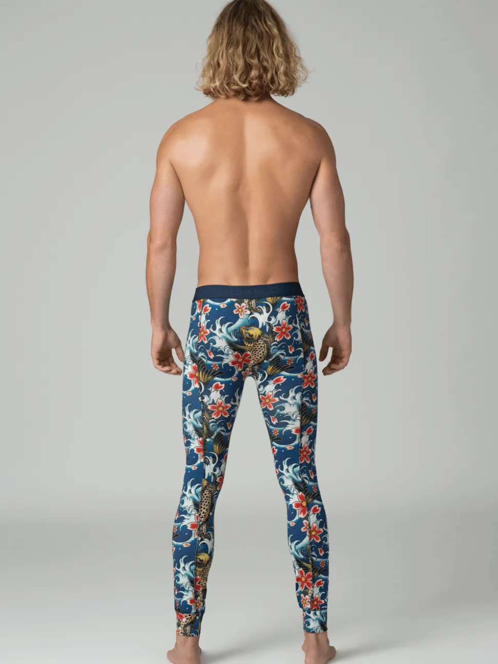 Heren 1-pack Long John Irezumi