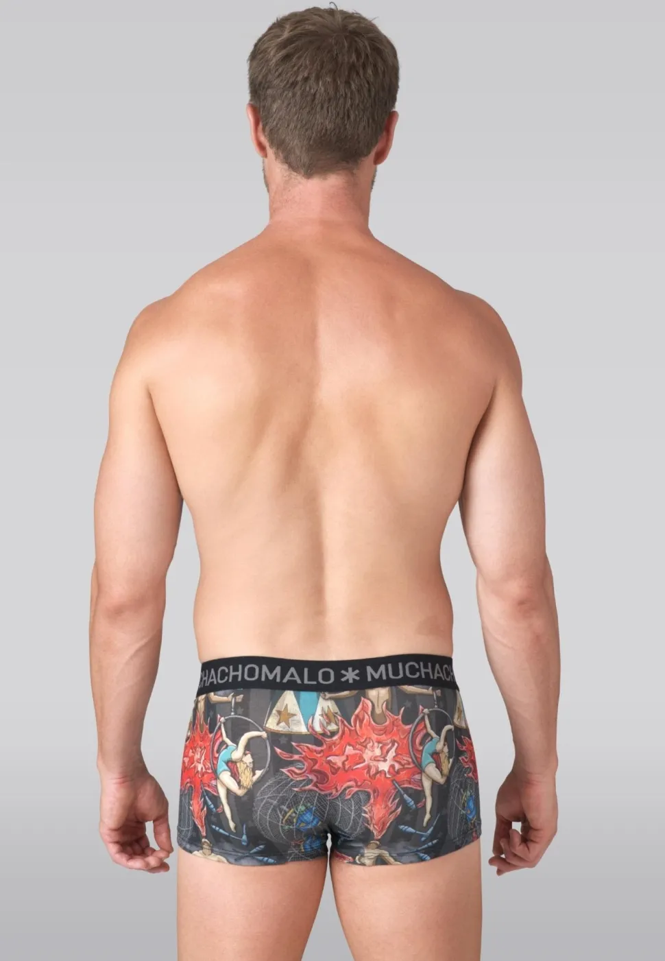 Heren 2-pack Trunks Circus