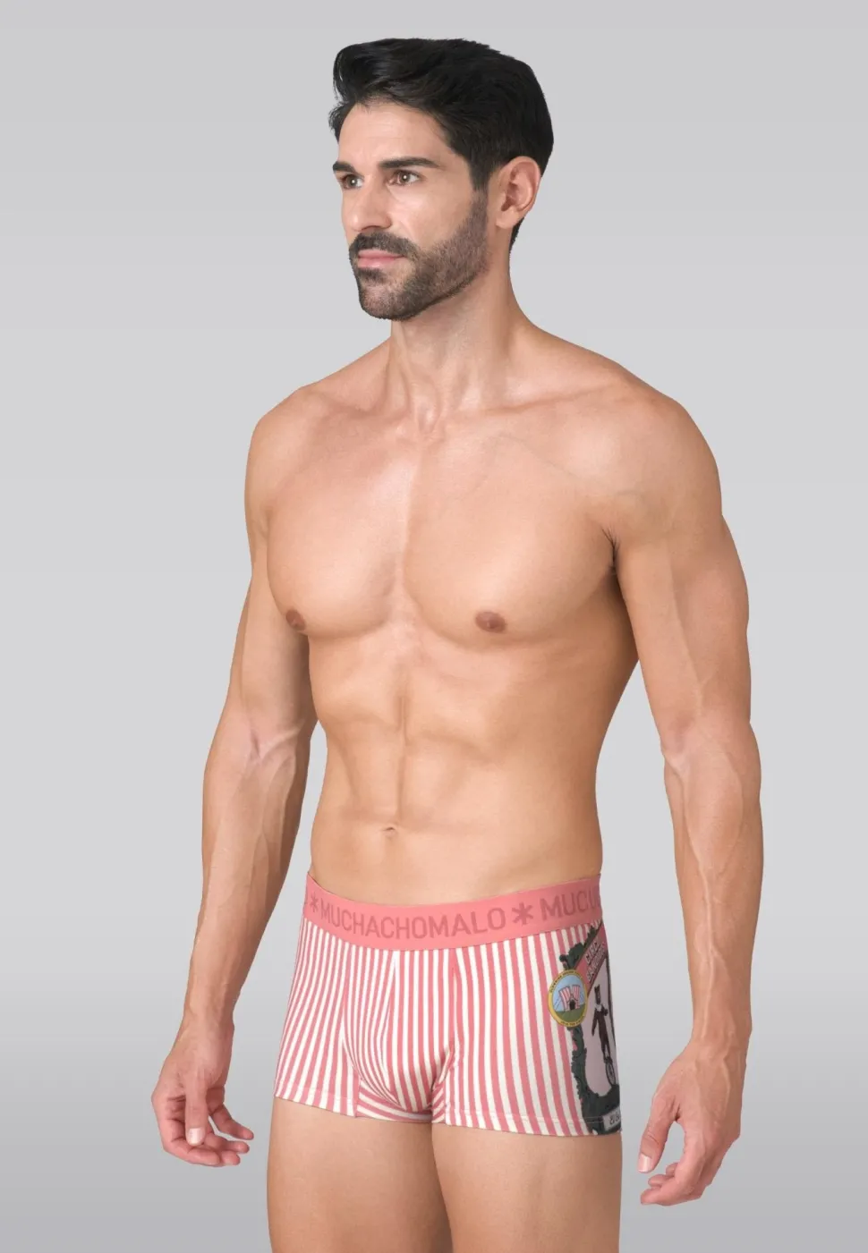 Heren 3-pack Trunks Circus Animals