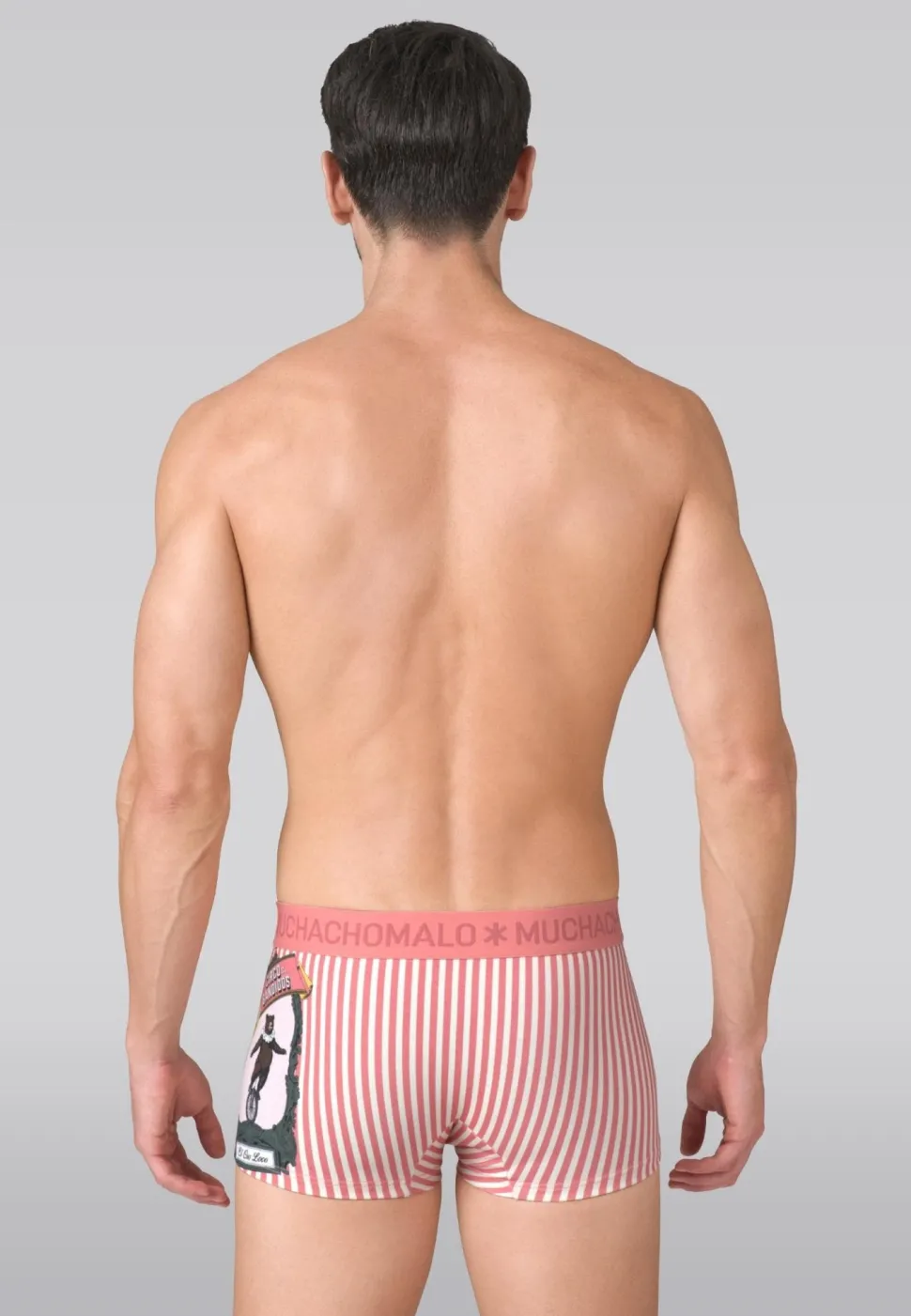 Heren 2-pack Trunks Circus Animals