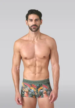Heren 2-pack Trunks Circus Animals