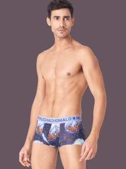Heren 3-pack Trunks Deep Sea Mountaintops