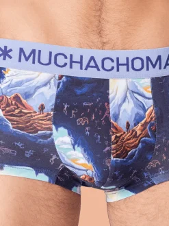 Heren 3-pack Trunks Deep Sea Mountaintops