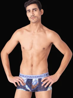 Heren 3-pack Trunks Deep Sea Mountaintops