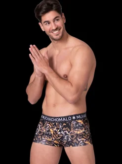 Heren 3-pack Trunks Fire Elements