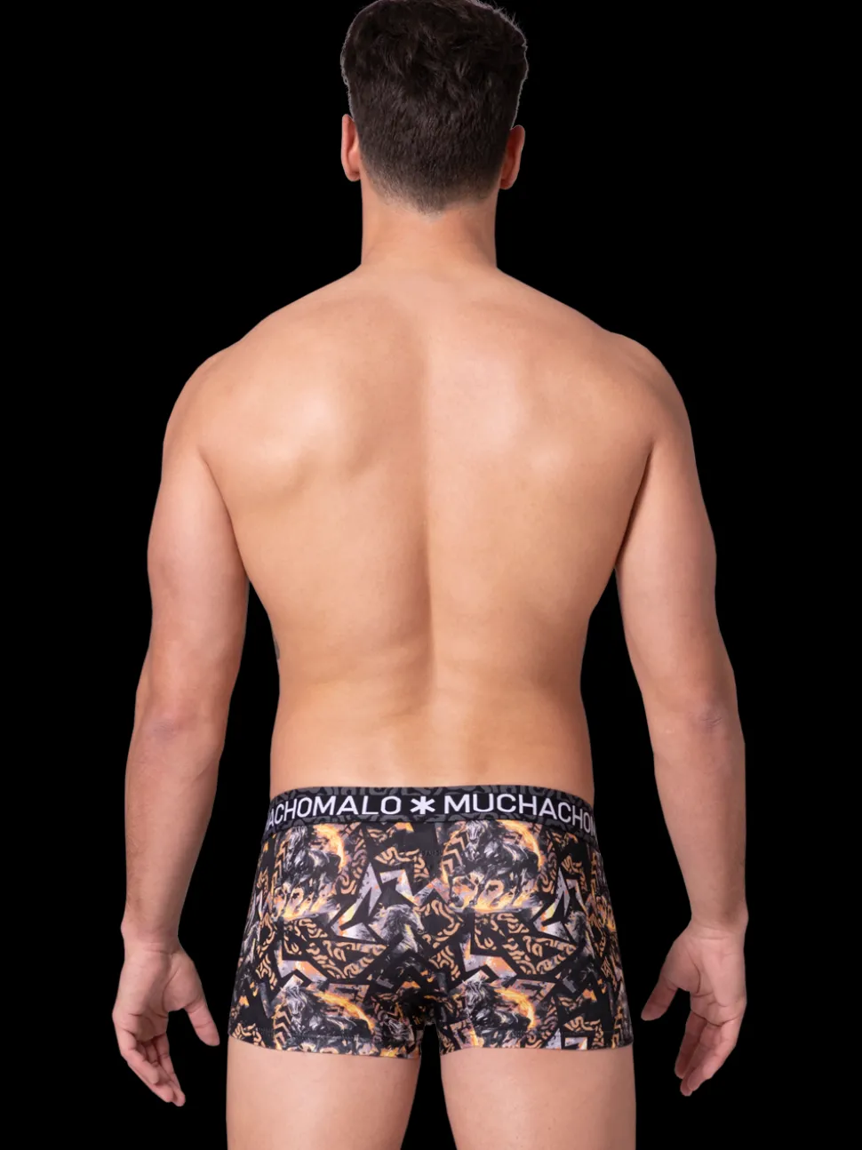 Heren 3-pack Trunks Fire Elements