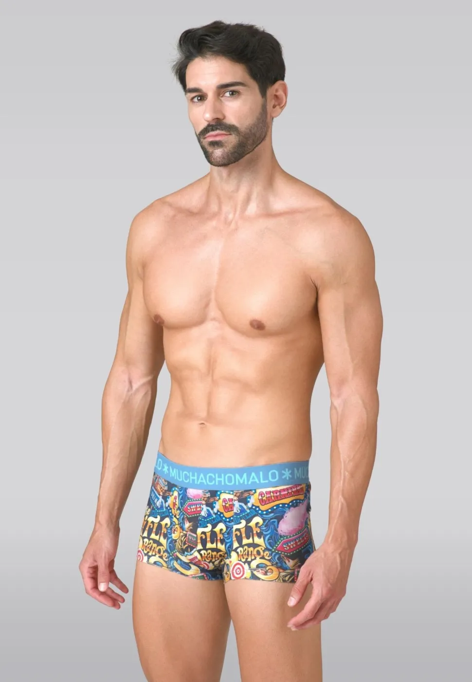Heren 2-pack Trunks Funfair