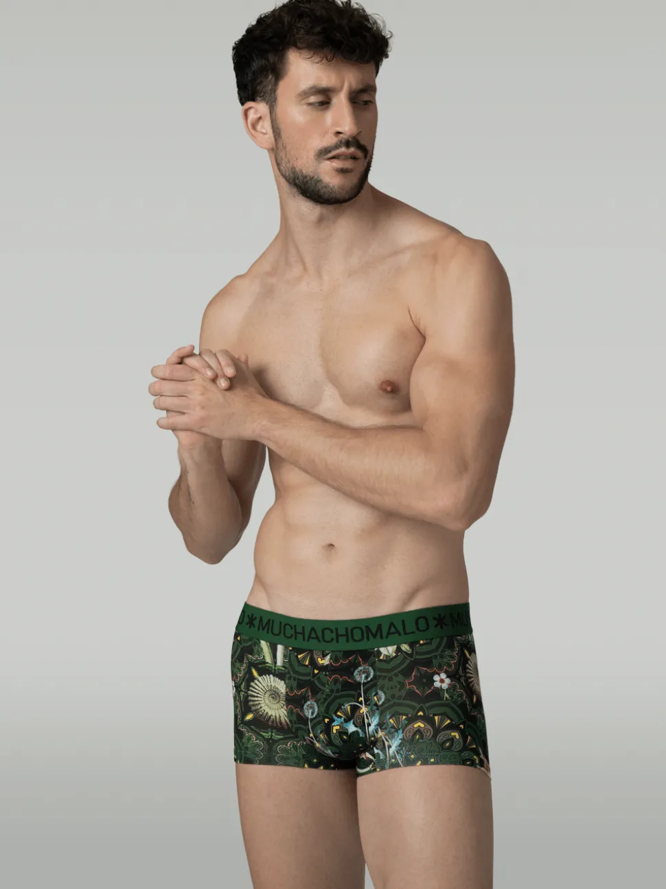 Heren 3-pack Trunks Geometric