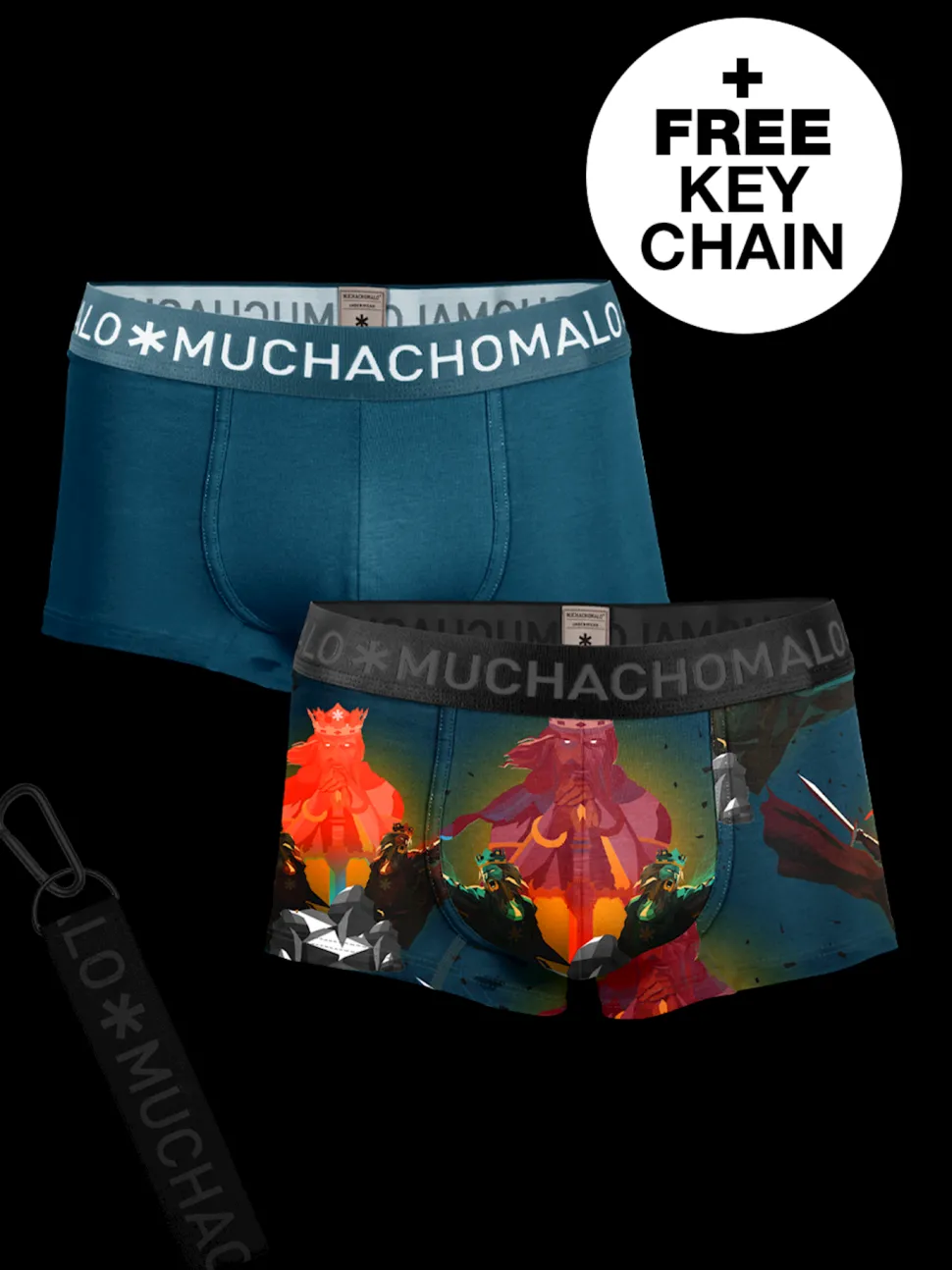 Heren 2-pack Trunks King Arthur
