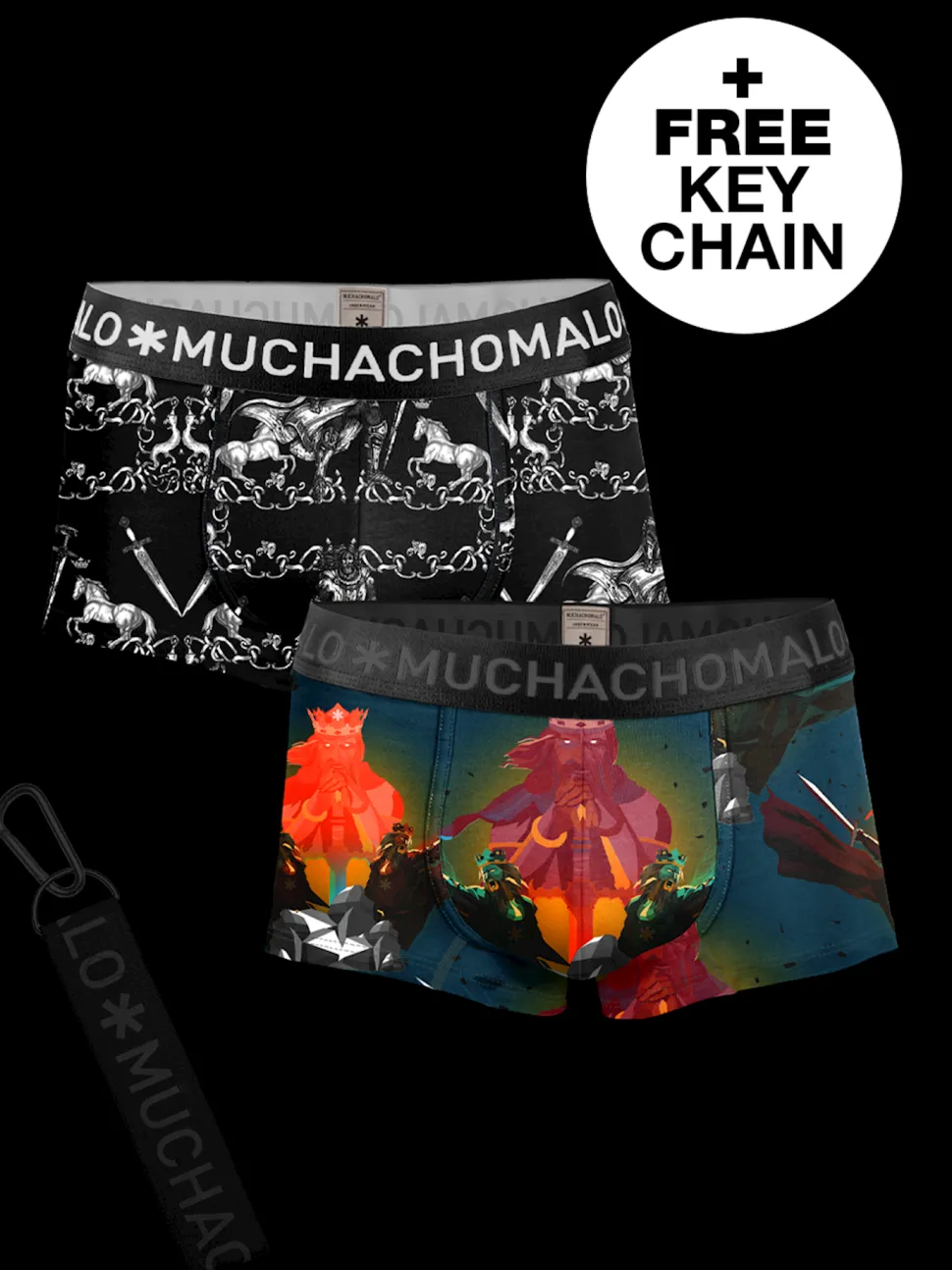 Heren 2-pack Trunks King Arthur