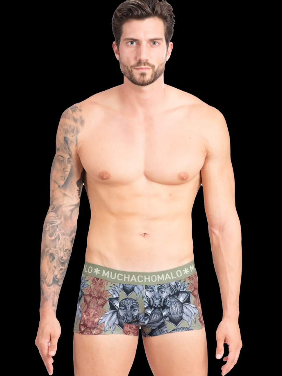 Heren 2-pack Trunks King Maori