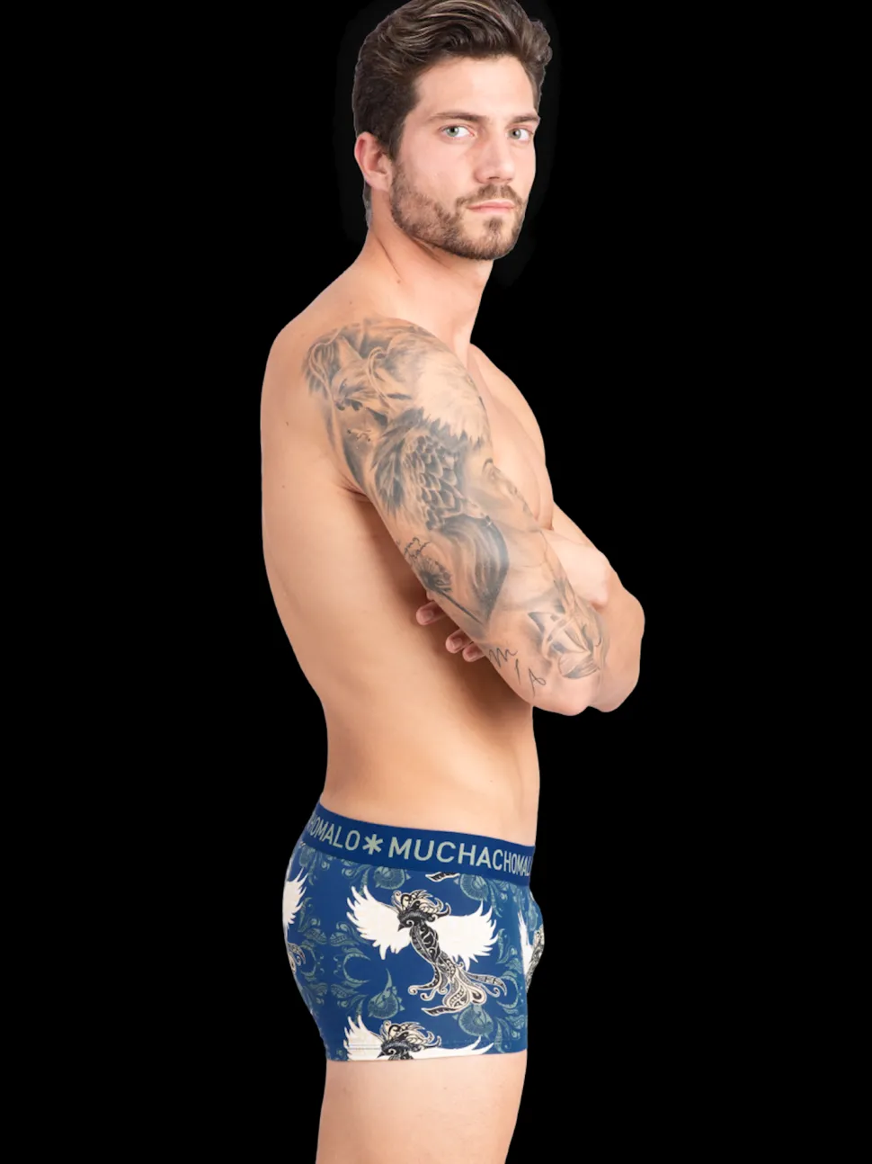 Heren 3-pack Trunks King Maori