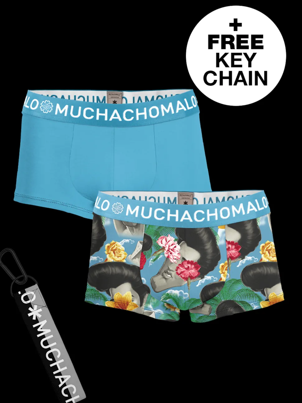 Heren 2-pack Trunks King of Rock & Roll
