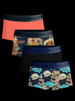 Heren 4-pack Trunks Leafs Lick it